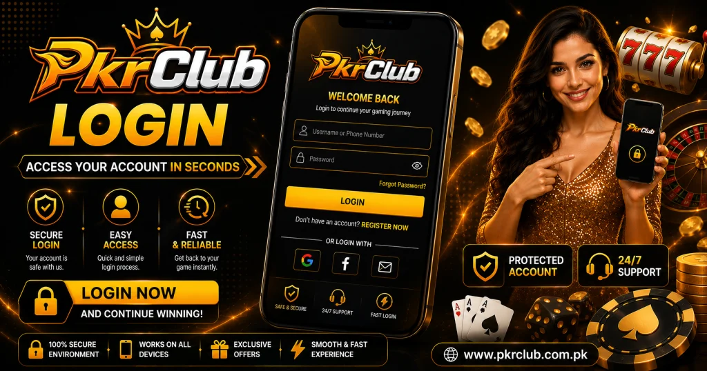 PKRclub login apk